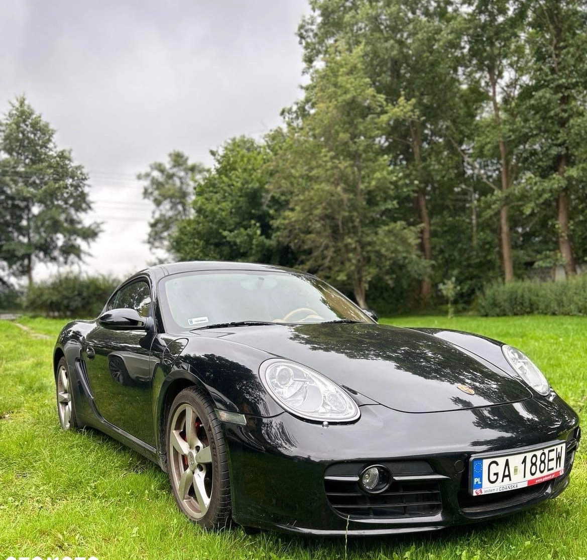 Porsche Cayman cena 119800 przebieg: 200000, rok produkcji 2007 z Gdynia małe 56